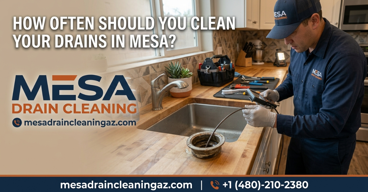 Clean Your Drains in Mesa