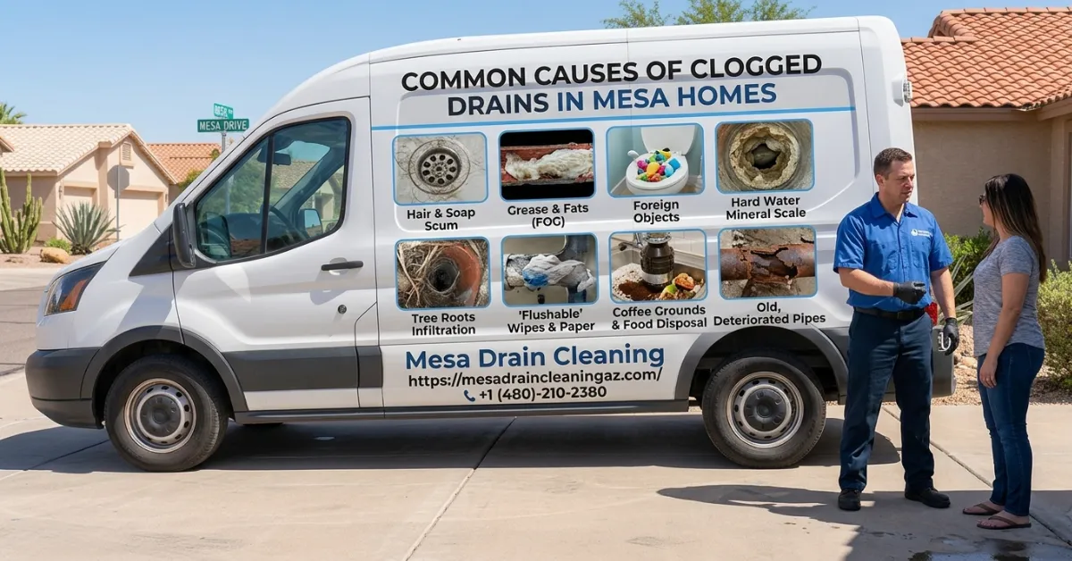 Clogged Drains in Mesa