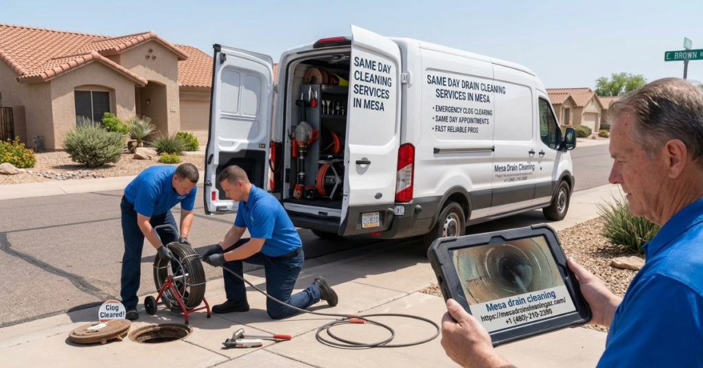 Drain Cleaning Services in Mesa