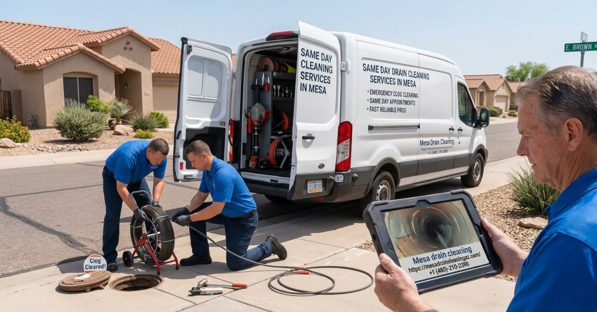 Drain Cleaning Services in Mesa