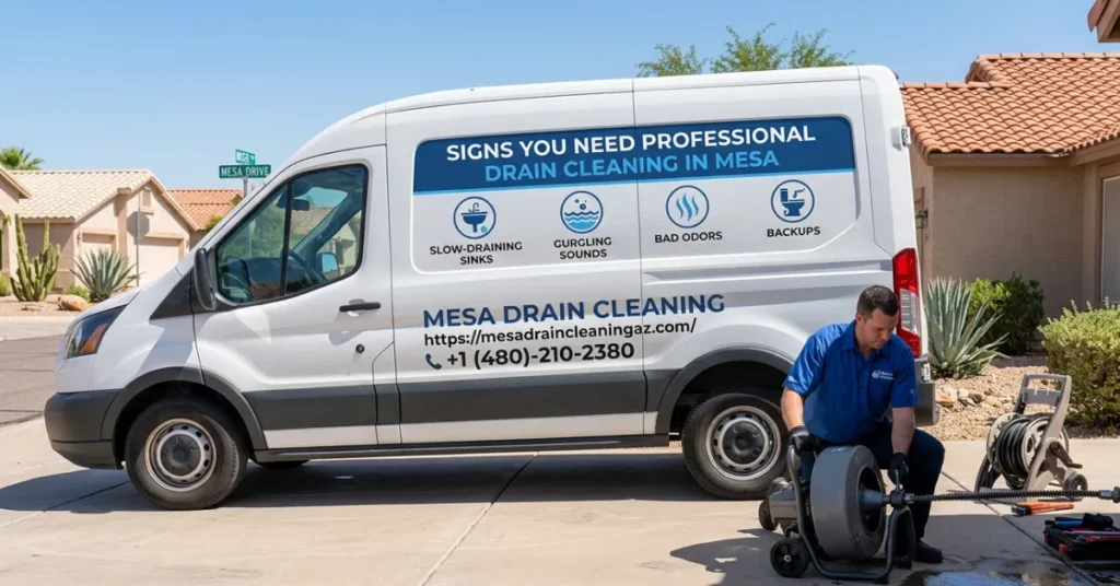 Need Professional Drain Cleaning in Mesa